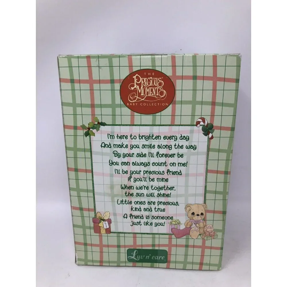 New 2000 The Precious Moments Baby Collection Santa Clause Luv n' Care